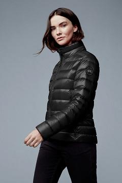 Chamarras Canada Goose Mujer Mexico - Cypress Chaqueta De Plumas Black Label Negros KD8642753